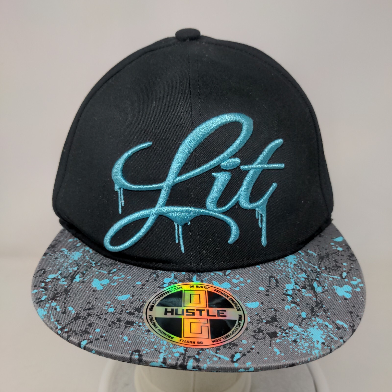 Lit Snapback Hat Multicolor One Size Adjustable E… - image 2
