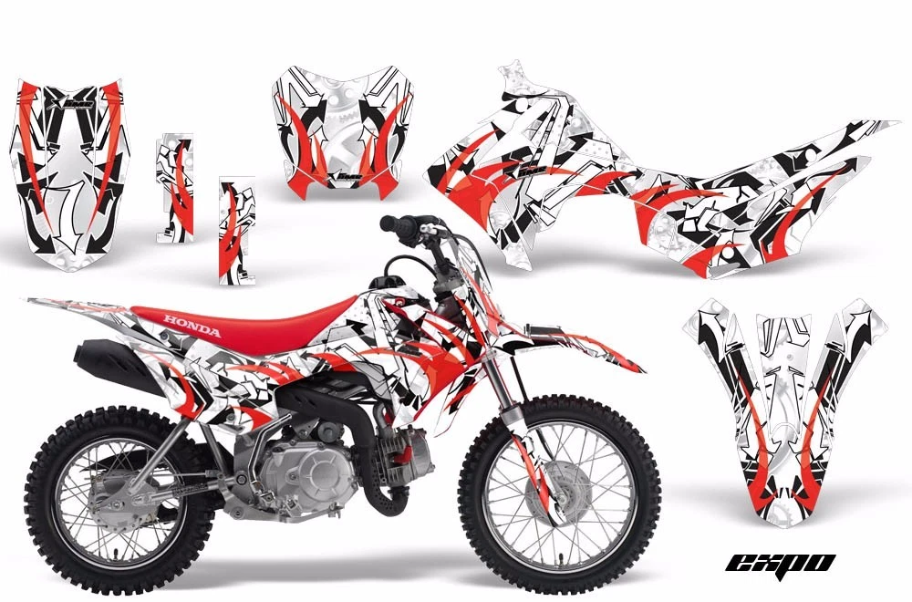 Dirt Bike Decal Graphic Kit Wrap For Honda CRF110 CRF 110 2013