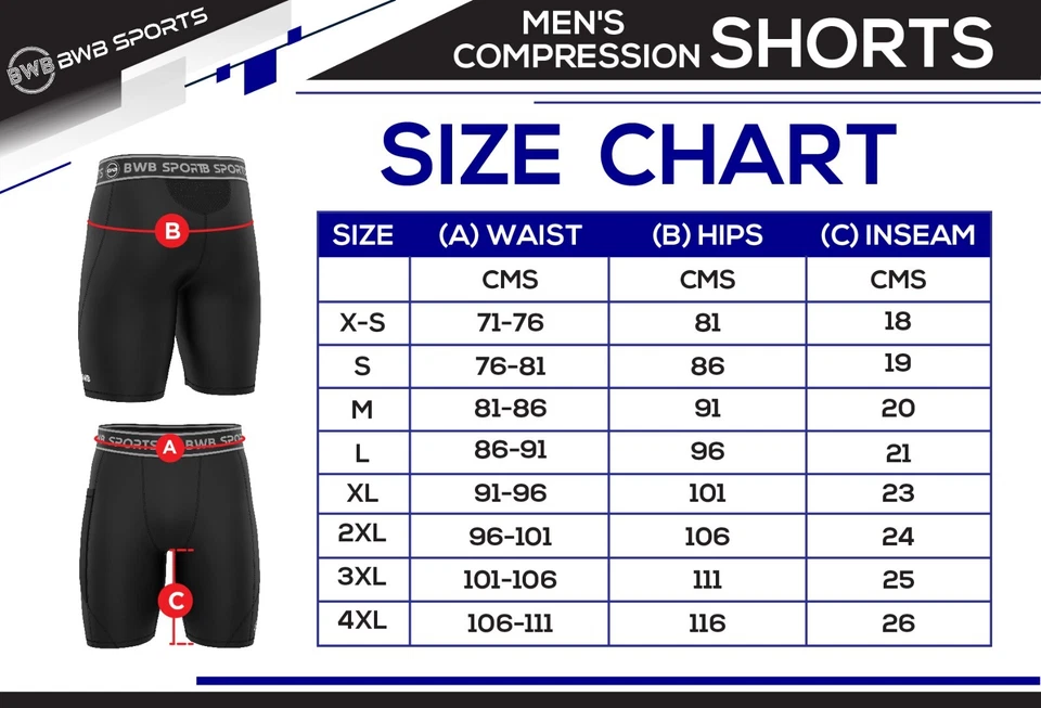 Men's Compression Shorts Sports Briefs skin tight fit gym Running Base layer - image 2 of 4
