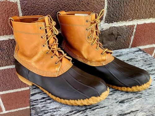 VINTAGE LL BEAN Maine Hunting Shoe Duck 
