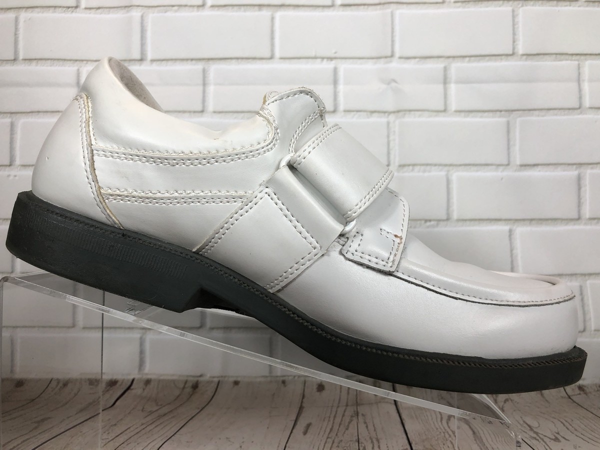 Dr Scholls White Leather Shoes style #478-09 Mens Sz 9D  display picture 2