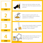 Sika Sikacryl Gray  Ready-Mix Concrete Patch for Repairing Spalls and Cracks 1qt