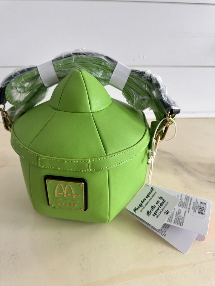 Bandolera McDonald's Loungefly Halloween McGoblin Bruja Feliz Comida Cubo Nueva con Etiquetas Foto 2 de 4