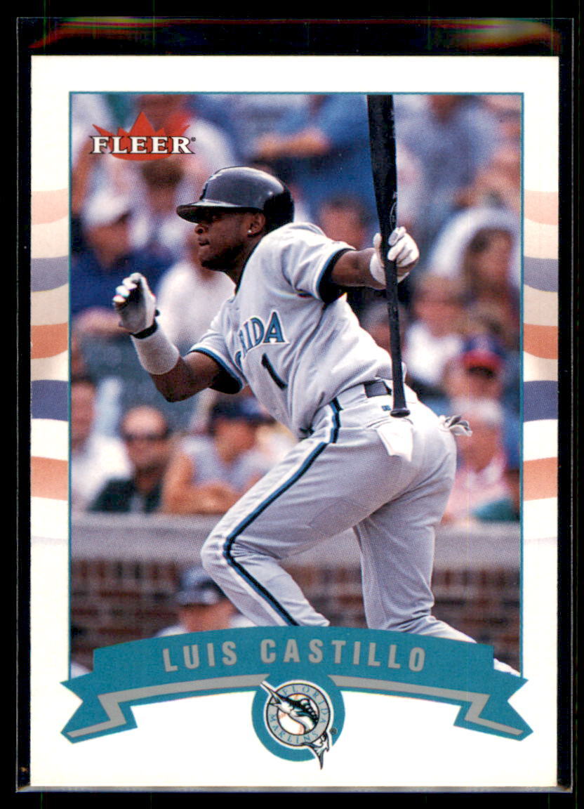 2002 Fleer Luis Castillo #237 Florida Marlins