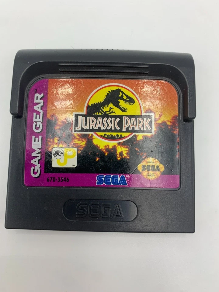 Jurassic Park (SEGA Game Gear, 1993) Cartridge /w OEM Case - Image 2 of 4