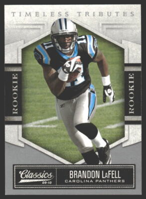 Brandon LaFell #113 2010 Panini Classics Timeless Tributes Silver SN/100,RC