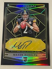 2018 Panini Obsidian Mason Rudolph Rookie RC Auto Jersey # 02/10 No.RKA-MR