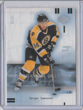2001-02 Upper Deck Mask Collection #7 Sergei Samsonov Boston Bruins