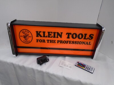 Klein Tools LED Display lighted sign lightbox Wall Hanging Light