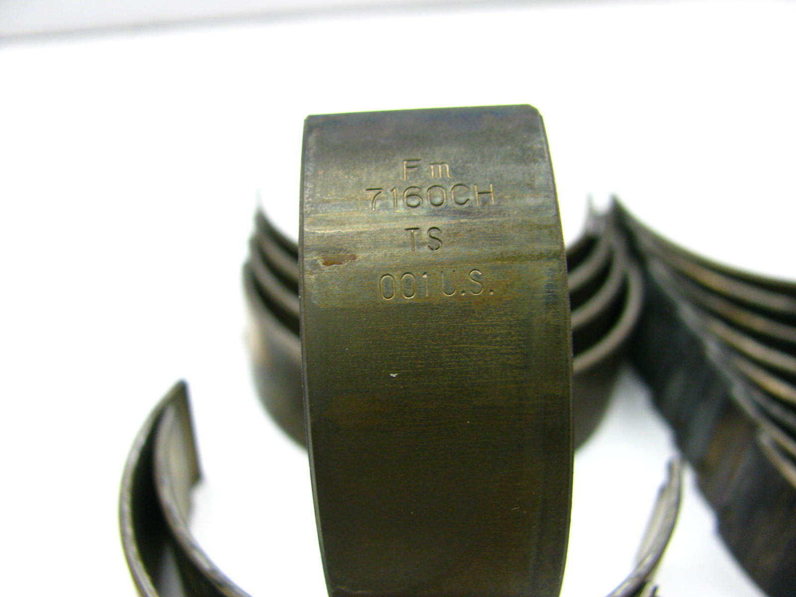 (8) Federal Mogul 7160CH001 Rod Bearings .001" 6295 Ford 260 289 5.0L