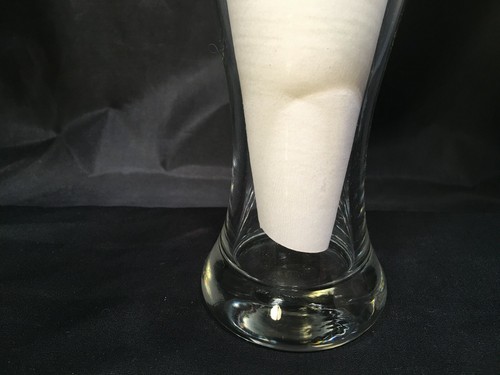 BEER GLASS MILLER LITE SUPERBOWL XXXV 2001 LOGO CLEAR 8-3/8" TALL MINT CONDITION - Picture 6 of 8