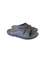 OOFOS Men's OOAHH Slide Sandal Black Size 12-14