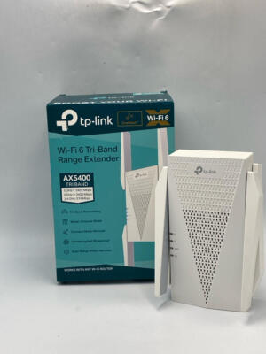 TP-Link AX5400 WiFi 6 Range Extender with Ethernet Port  (RE815X)
