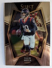 Davis Mills 2021 Panini Select Football Premier Rookie Houston Texans