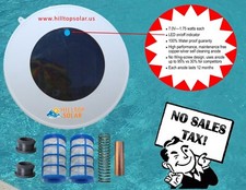 Solar Pool Ionizer | Self cleaning anode | 10...