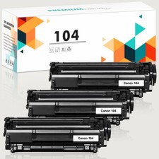 3 PK Toner Compatible for Canon 104 FX9 FX10 ImageClass MF4350D MF4150 D420 D480