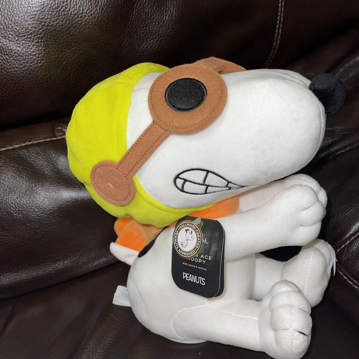 Snoopy flying ace plush deals
