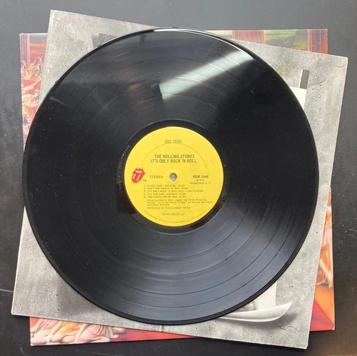 Rolling Stones, It's Only Rock 'n Roll, vinyl LP, (first pressing, 1974) M-