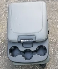 13-17 Dodge Ram 1500 Complete Center Console Jump Seat Assembly Oem Middle