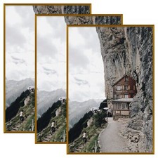 20x30 Aluminum Poster Frame Acrylic Front Thin Metal Wall Bronze 3Pack