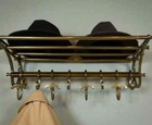 Luggage Rack French Style Train Wall Mounted Rack vintage Style luxury Coatrack