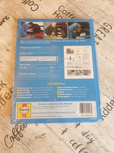 ROVER 213 & 216 1984-1989 HAYNES WORKSHOP MANUAL 1116 BRAND NEW SEALED FREE P&P - Picture 2 of 5
