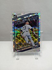 2022 Panini Donruss Baseball Javier Baez Dominators Insert Card 143/349