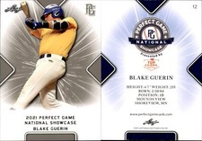BLAKE GUERIN 2021 LEAF PERFECT GAME 
