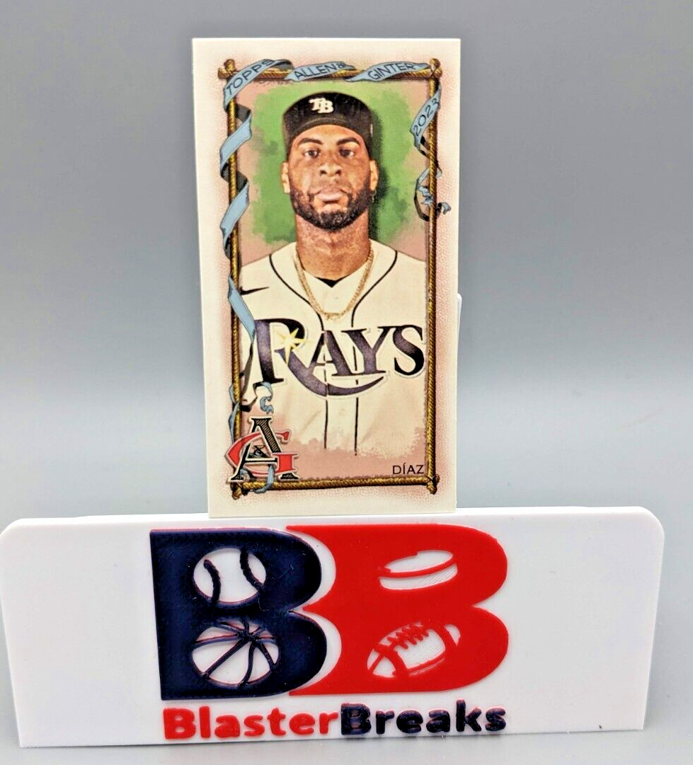 2023 Topps Allen & Ginter YANDY DIAZ Tampa Bay Rays #210 Mini A&G