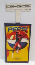 NOTHING ELSE IS A PEPSI COLA 1990's NFL DIE-CUT SHELF TALKER STORE DISPLAY SIGN