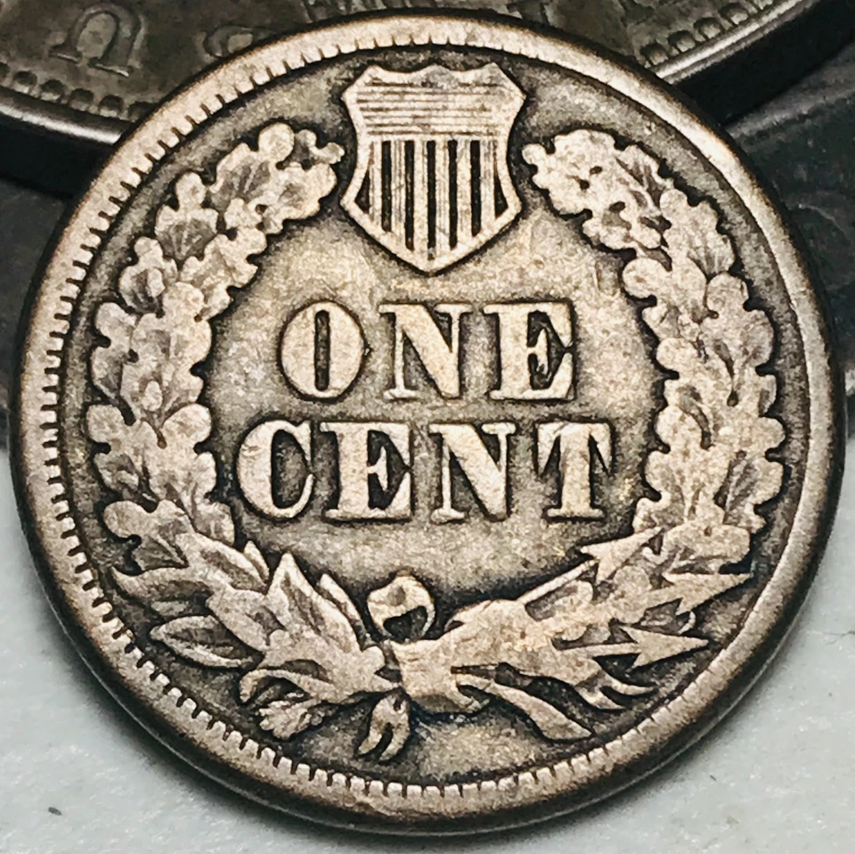 1861 Indian Head Cent Penny CN 1C Ungraded Civil War Date US Coin CC28271 - Image 4 of 4