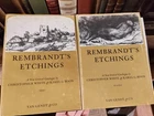 WHITE , BOON - REMBRANDT'S ETCHINGS : AN ILLUSTRATED CRITICAL CATALOGUE 2 vol.
