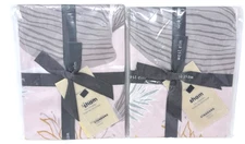 (2) West Elm Tencel Lush Floral Standard Pillow Sham Multi Botanical - MSRP $59