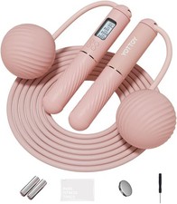 YOTTOY Adult Jump Rope - Cordless Counting Jump Rope with Large Cordless Ball