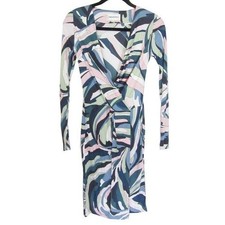 Emilio Pucci Blue One Piece Dress I38 Slim Fit Stretch Fashion Ages 14 