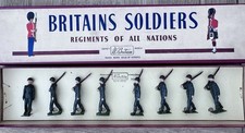 Britains: Boxed Set 2033 - US Infantry. Post War c1950s. Near Mint