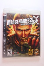 Mercenaries 2 World in Flames (Sony PlayStation 3, PS3) Authentic, Tested
