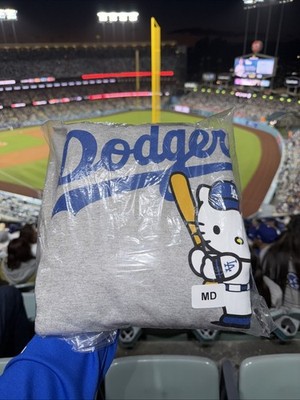 ⚾️🧢 Dodgers Hello Kitty Hoodie Sweatshirt Size Medium SGA 04/13