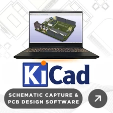 KiCad Electronics Design Automation Suite Schematics PCB Windows/MacOS | USB/DVD