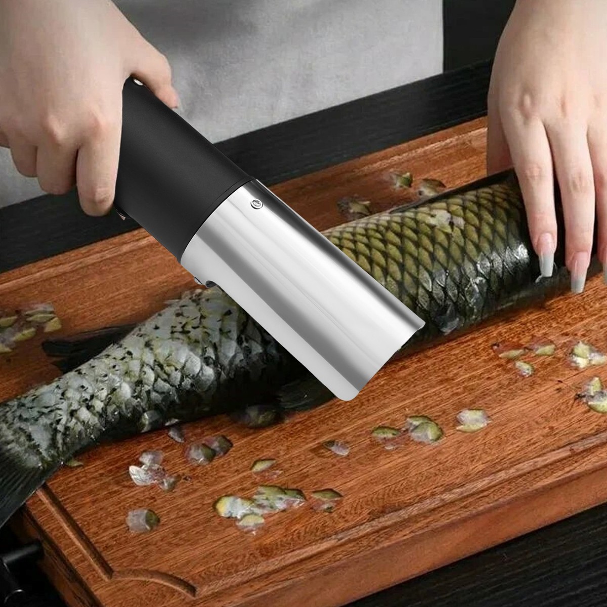 Electric Fish Scaler,Powerful Cordless Fish Scaler Scale Scraper