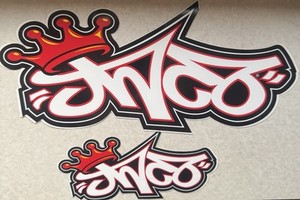 Vintage New Unused JNCO Jeans Crown Sticker RARE Skateboard Graffiti Art 90’s