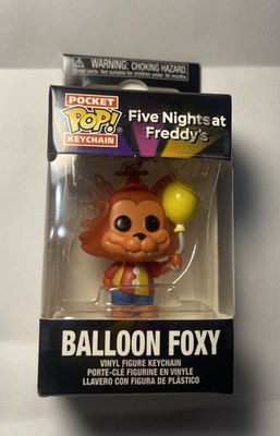 Five Nights At Freddy s Balloon Foxy Pocket Pop Keychain  Toy Figure 20