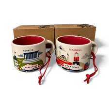 Starbucks Mini Cup 2 Oz Collectible TURKEY /ISTANBUL / price per piece NEW w/Box