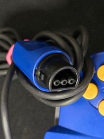 Nintendo 64 Blue Controller NUS-005 Official N64 OEM Tested Working Tight
