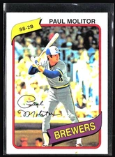 2011 Topps #60YOT-29 Paul Molitor 60 Years of Topps