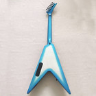 Electric Guitar Mahogany BD Humbucker Pickup in Metallic Blue Rosewood Fretboard — photo 4