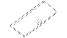 Genuine Nissan Storage Cover 84908-9PJ0A