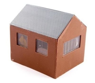 Boilerhaus Und Schornstein - Kestrel Design GMKD33 - N Gebäude Bausatz