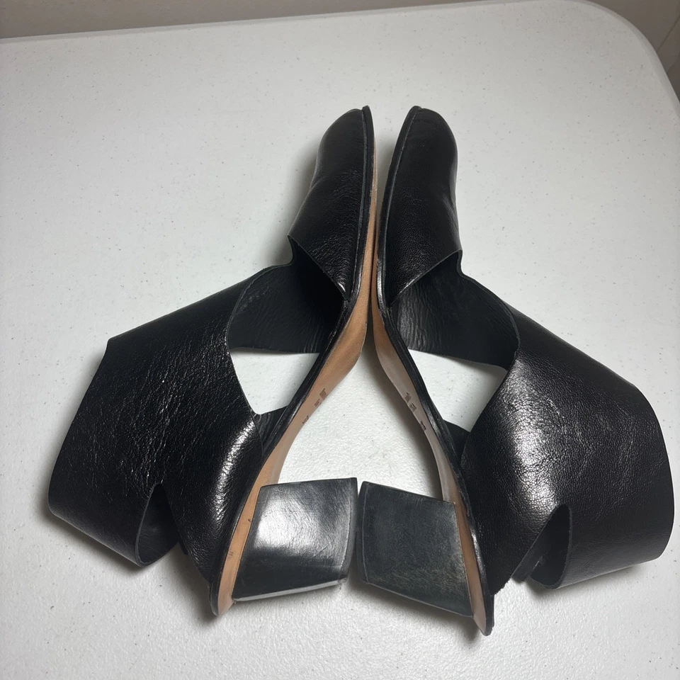 Cydwoq Vintage Damen Leder Sandalen schwarz 39-1/2 handgefertigt in USA EUC - Bild 4 von 4