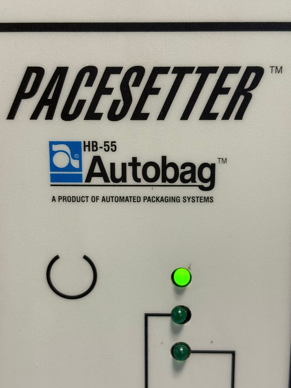 Autobag Automated Packaging Systems PaceSetter HB-55 593003A2